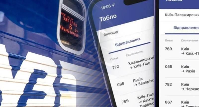 Поезд Кривой Рог - Днепр