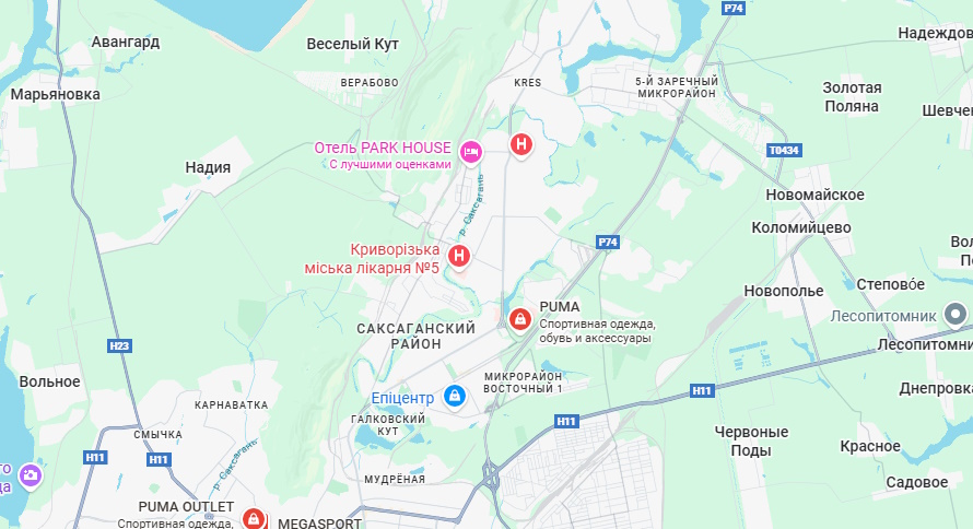 Puma (пума) Кривой Рог