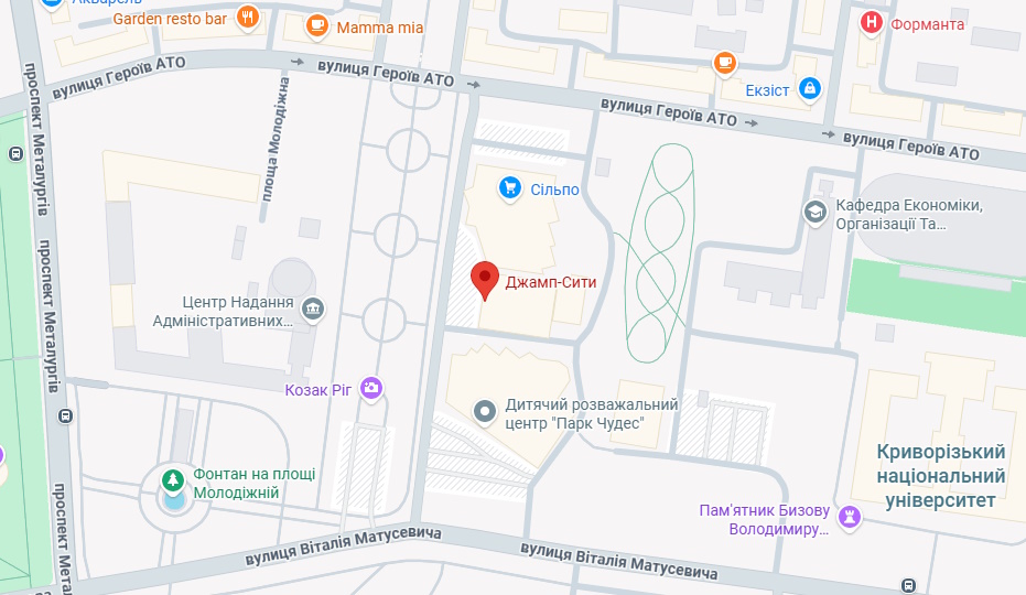 Джамп-Сити Кривой Рог