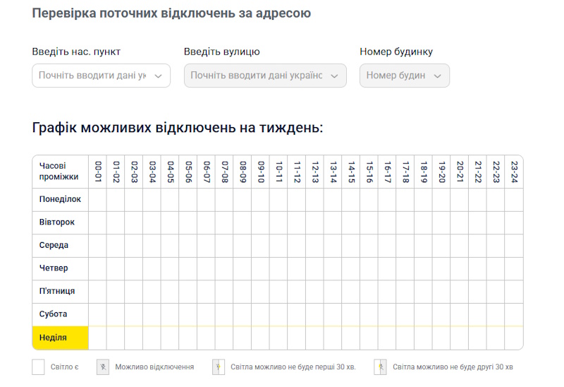 Официальные сайты