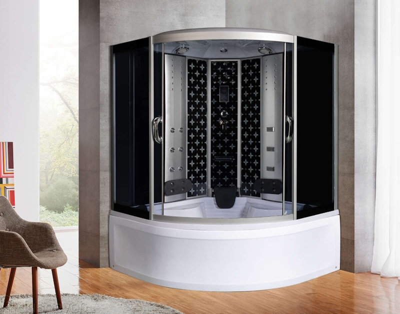 большим душевым кабинам